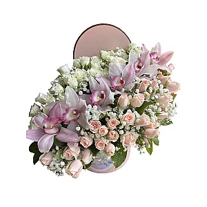 Pink White Arrangement 