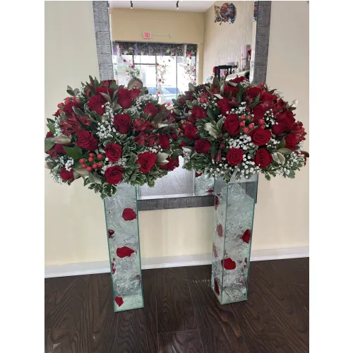 Red Rose Centerpiece 