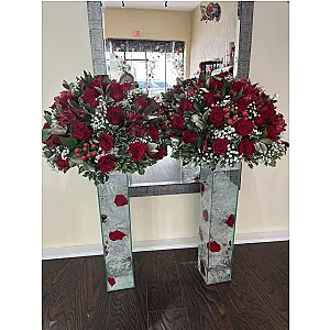 Red Rose Centerpiece 