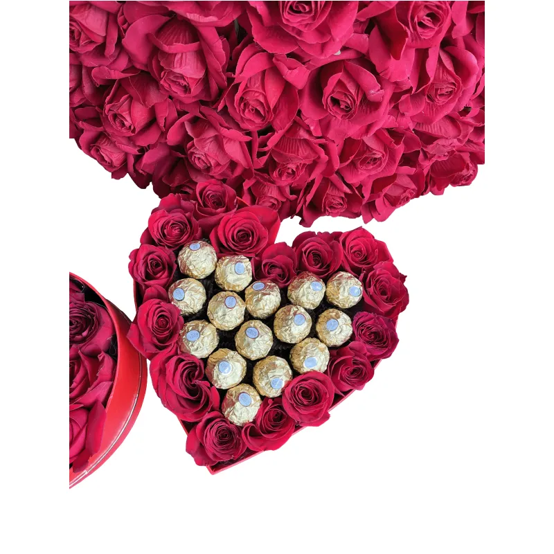 Ferrero Rocher Flower Heart